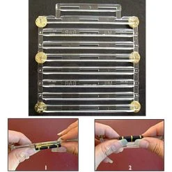 Wholesale 👏 Other Brands 26 Ribbon, 1/8 In. Space, Plastic Ribbon Bar Holder 🛒