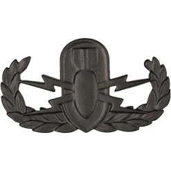 Cheapest 🔥 Sta-Brite Army Basic Explosive Ordnance Disposal Badge, Black ❤️