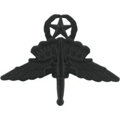 Promo 👏 Ira Green, Inc Army Master Halo Wings Badge Sta-Black Pin-On 👍