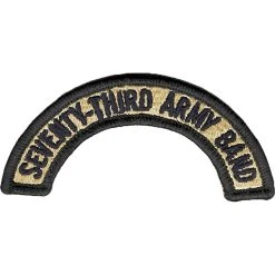 Brand new 😉 Other Brands Army Unit Patch 73rd Army Band (OCP) 🌟