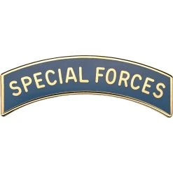 Brand new ❤️ Army Special Forces Tab Full Size Sta-Brite Pin-On 🧨