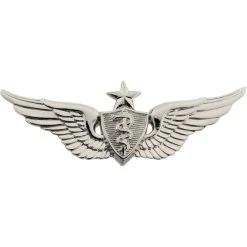 New ⭐ Other Brands Army Badge, Miniature Mirror Finish, Senior Flight Surgeon ✨