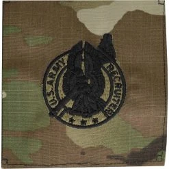 Buy 👍 Other Brands Army Recruiter (Silver) Badge Sew-On (OCP) 🌟