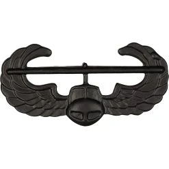 Discount 🧨 Sta-Brite Army Air Assault Badge Black Pin-On 🌟