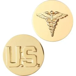 Top 10 😍 Sta-Brite Army Medical Corp And U.S. Letters Insignia ✨