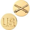 Coupon ⌛ Army US & Field Artillery Sta-Brite Pin-On ✨