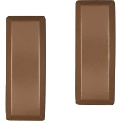 Buy 🤩 Army Second Lieutenant Sta-Brite Black/Brown Pin-On ❤️