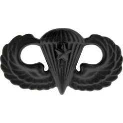 Best Pirce ✨ Ira Green, Inc Army Basic Combat Parachutist First Award Badge Sta-Black Pin-On ⌛