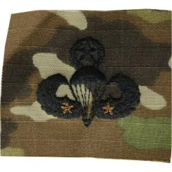 Hot Sale 👏 Other Brands Army Master Combat Parachutist 2nd Award Badge Sew-On (OCP) 🎁