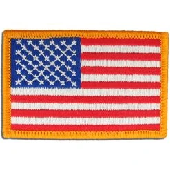 Promo 🥰 Ira Green, Inc American Flag Patch Reversed 2 X 3 In. Sew-on 🎉