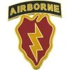 Hot Sale 🧨 Other Brands 25th Infantry Division 4th Brigade Combat Team Insignia With Airborne Tab , Pin-On 🌟