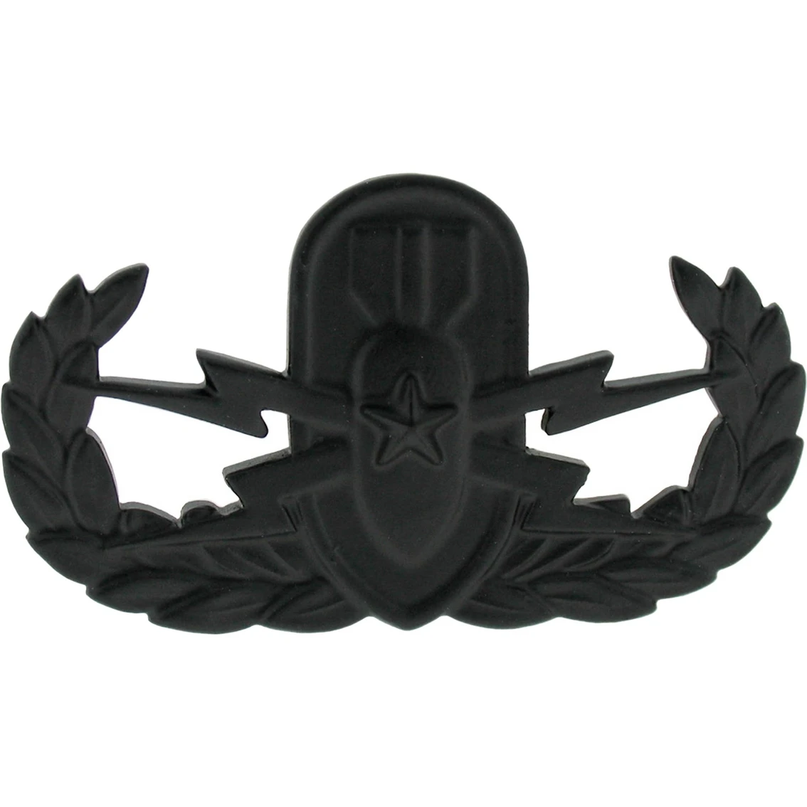 Outlet 🥰 Ira Green, Inc Army Senior Explosive Ordnance Badge Sta-Black Pin-On 🎉 1 Outlet 🥰 Ira Green, Inc Army Senior Explosive Ordnance Badge Sta-Black Pin-On 🎉