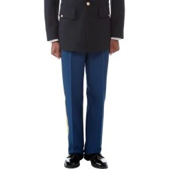 Best deal 😍 Commercial Army Senior NCO And Officer Trousers With Gold Braid AB 451 (ASU) 😉