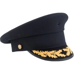 Wholesale 👏 Commercial Army Field Grade Officer's 🥰 Dress Blue Cap ✨