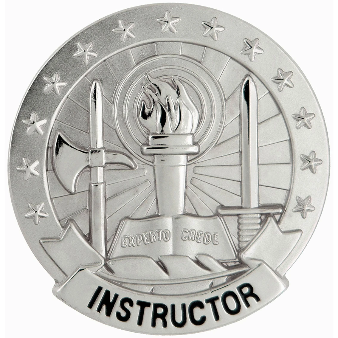 Hot Sale ✔️ Ira Green, Inc Army CSIB Instructor Basic Silver Plate 🔥 1 Hot Sale ✔️ Ira Green, Inc Army CSIB Instructor Basic Silver Plate 🔥