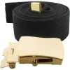 Outlet 🤩 Other Brands Army Elastic Waist Belt With Gold Plated Buckle 😍