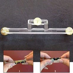 Coupon 🤩 Other Brands 4 Ribbon, 1/8 In. Space, Plastic Ribbon Bar Holder ✔️