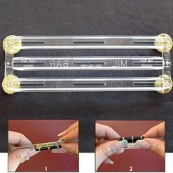 Top 10 ❤️ Other Brands 9 Ribbon, 1/8 In. Space, Plastic Ribbon Bar Holder 🎉