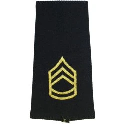 Promo ✔️ Exchange Select Army Shoulder Mark Enlisted Sergeant First Class SFC Large Male Slide-On 🌟