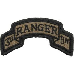Outlet 🥰 Ira Green, Inc Army Tab United States Army Scroll 75th Ranger Third Battalion Velcro Subdued (OCP) 🔔