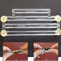 Brand new ✔️ Other Brands 11 Ribbon, 1/8 In. Space, Plastic Ribbon Bar Holder 🔥